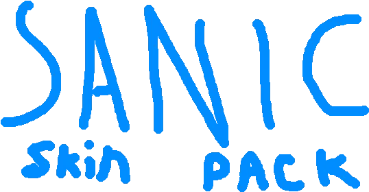 Sanic Skin Pack Clip Art Png Sanic Png