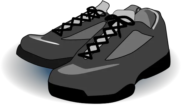 Black Shoes Clipart Running Shoes Clipart Transparent Background Png Shoes Clipart Png