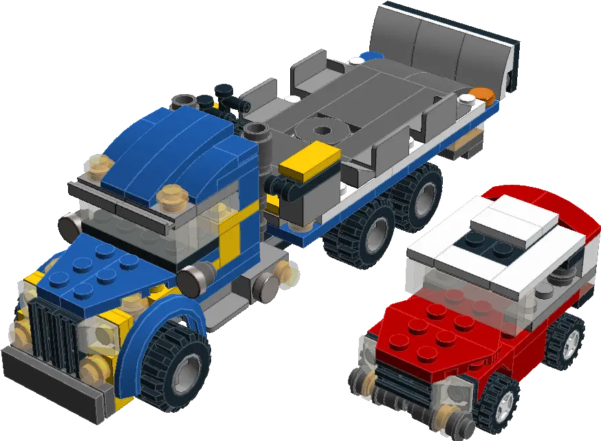 31033 Flatbed Tow Truck Bricksafe Lego Png Tow Truck Png