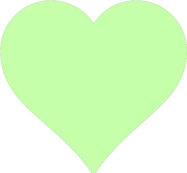 Free Clip Arts Design Of Green Heart Light Green Heart Png Green Heart Png