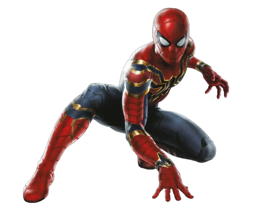 Download Figure Spiderman Character Fictional Groot Iron Spider Man Infinity War Png Spider Gwen Png