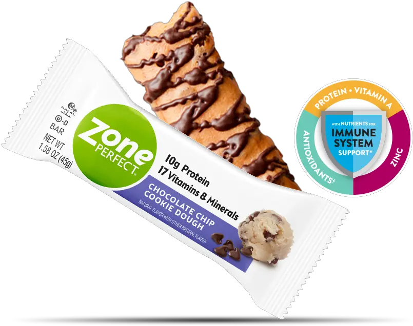 Classic Nutrition Bars U2013 Chocolate Chip Cookie Dough Zone Perfect Protein Bars Cookie Dough Png Chocolate Chip Icon