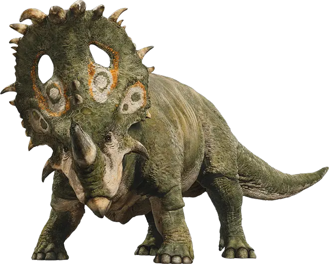 Download Jurassic World Sinoceratops By Jurassic World Fallen Kingdom Sinoceratops Png Jurassic World Evolution Logo