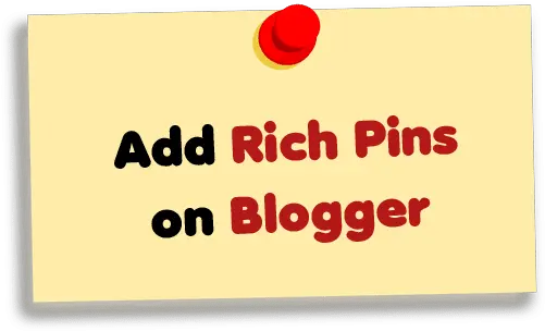 How To Add Pinterest Rich Pins Graphic Design Png Blogger Png