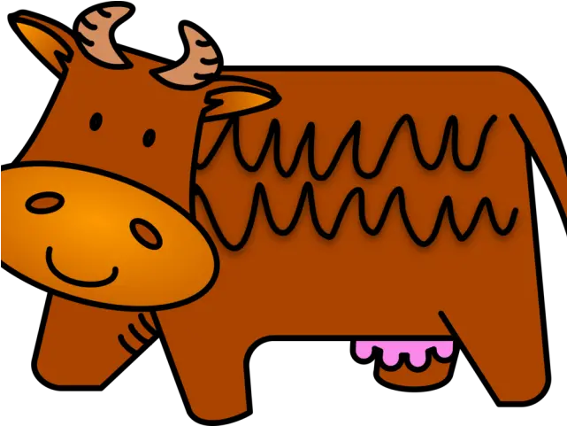 Cattle Clipart Brown Cow Png Download Full Size Clipart Cute Cow Clip Art Black And White Cow Png