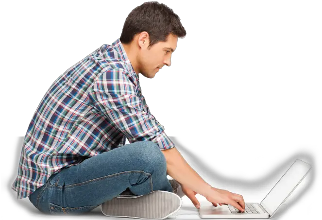 Man Sitting People Sit On The Floor Png Sitting Man Png