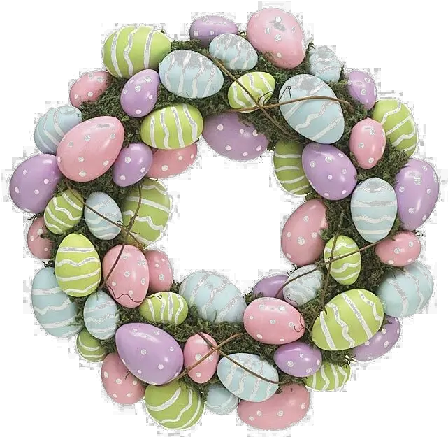 Easter Wreath Png Image Background Easter Wreath Png Transparent Easter Background Png