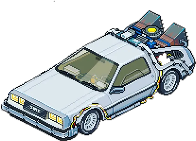 Delorean Dmc 12 Transparent Cartoon Jingfm Delorean Png Delorean Png