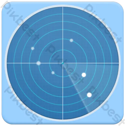 Mobile Radar App Software Icon Psd Ui Free Download Shooting Target Png Mobile Icon Psd