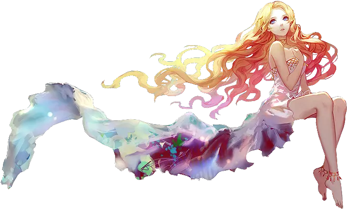 Download Free Png Image Blonde Anime Girl Goddess Goddess Png