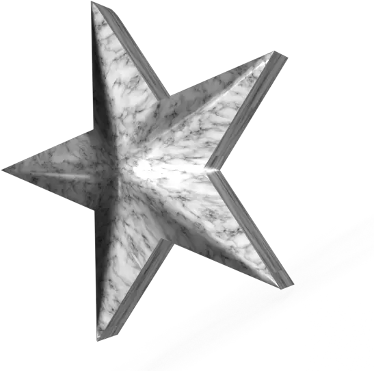 File3d Marble Starpng Wikimedia Commons Star Black Star Png