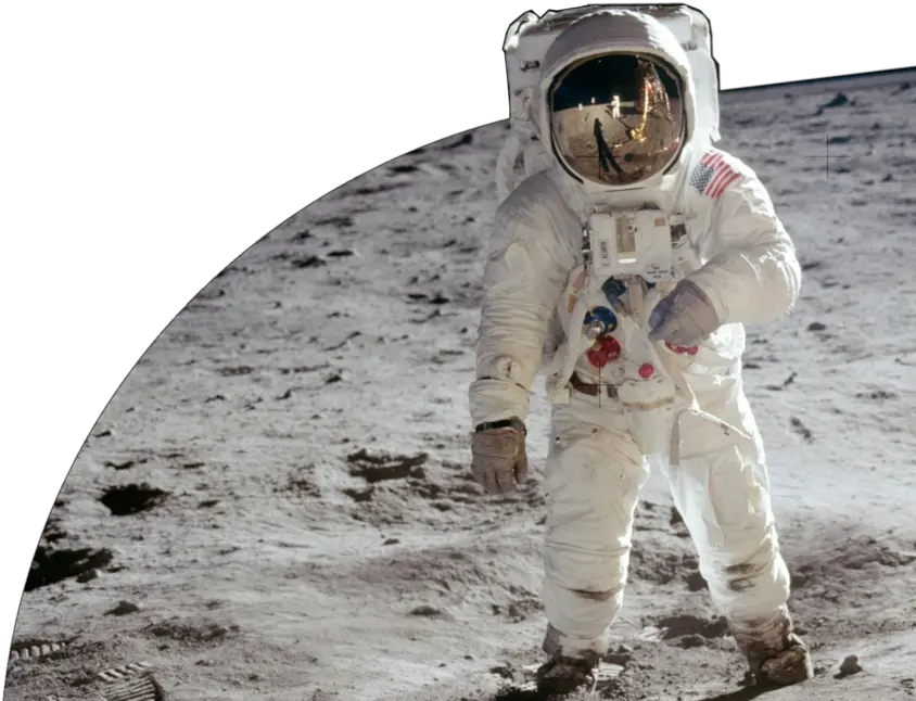 Transparent Png Astronaut In Space Speedmaster Moonwatch Buzz Aldrin Astronaut Transparent