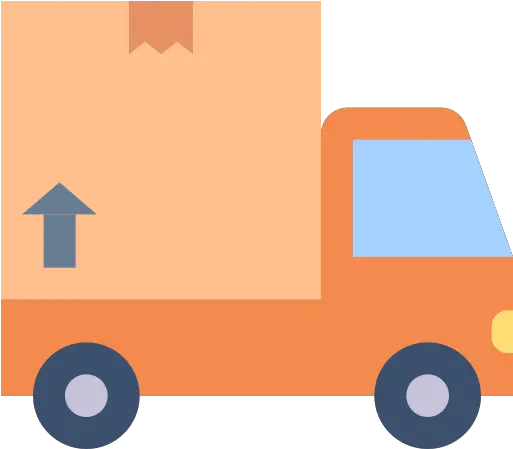 Truck Moving Vehicle Transport Transportation Shipping Package Delivery Png Freight Icon
