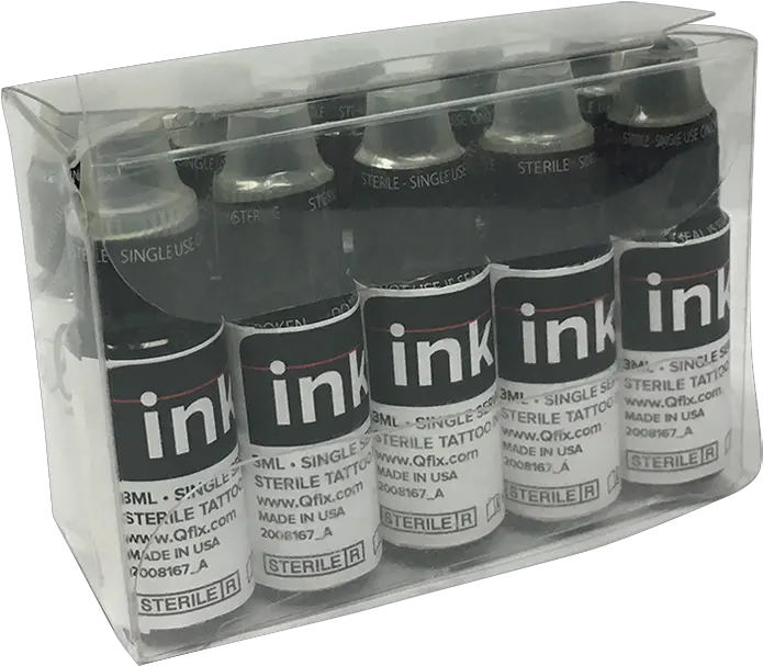 Qfix Ink Align Medical Tattooing Bottle Png Ink Png