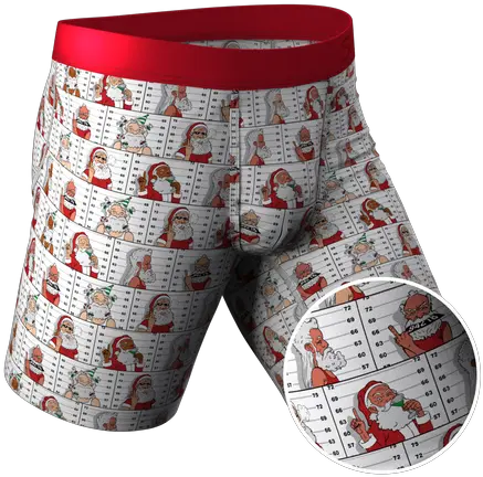 Christmas Underwear By Shinesty Boardshorts Png Funny Dirty Santa Greeting Icon