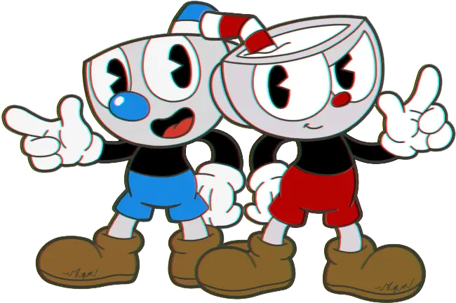 Scratch Studio Only Cuphead Stuff Cuphead And Mugman Png Cuphead Logo Png