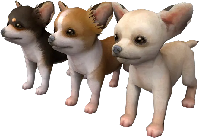 Ds Dsi Nintendogs Chihuahua The Models Resource Nintendogs Dogs Png Chihuahua Png