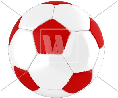 Red And White Ball Logo Logodix For Soccer Png White Ball Png