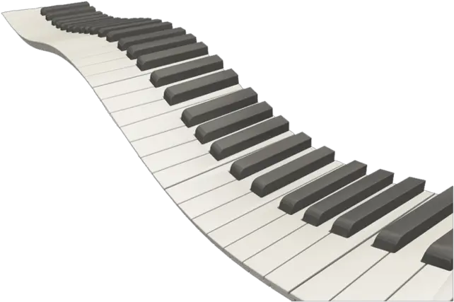 Download Wavy Piano Keys Png Wavy Piano Keys Png Piano Transparent