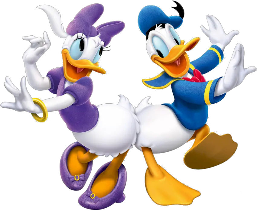 Mickey Mouse Clubhouse Clipart Daisy And Donald Duck Png Duck Png