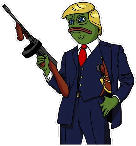 Download Shirt Pepe Profession Frog Tshirt The Cartoon Hq Gangster Pepe The Frog Png Pepe The Frog Transparent Background