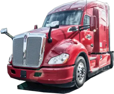 Equipment Dart Trailer Truck Png Red Truck Png