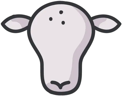 Cow Icon Flat Cow Png Cow Icon