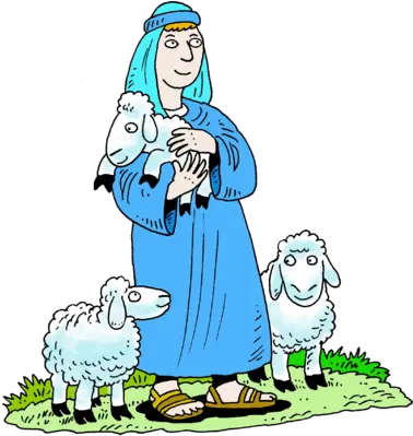 Library Of Shepherd And Sheep Picture Png Files Cartoon Clip Art Shepherd Sheep Png