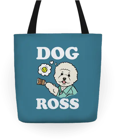 Dog Ross Totes Lookhuman Tote Bag Png Bob Ross Png