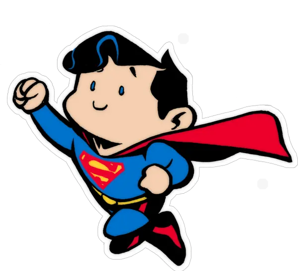 Superman Clip Mini Transparent Cute Superman Clip Art Png Superman Clipart Png