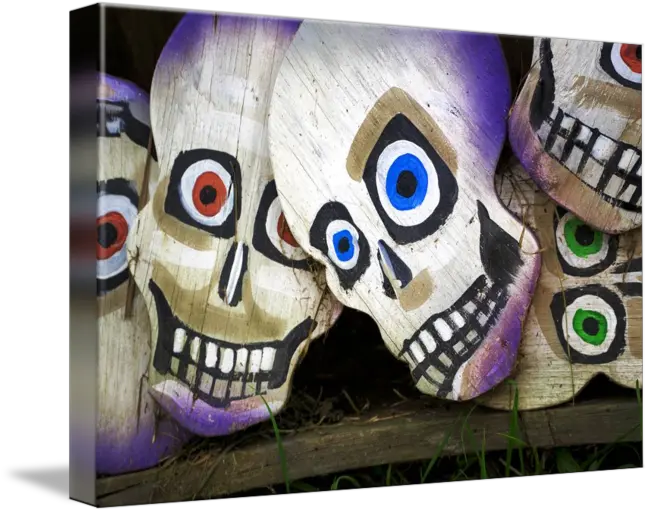 Skull Faces For Day Of The Dead By Phil Cardamone Smile Png Day Of The Dead Png