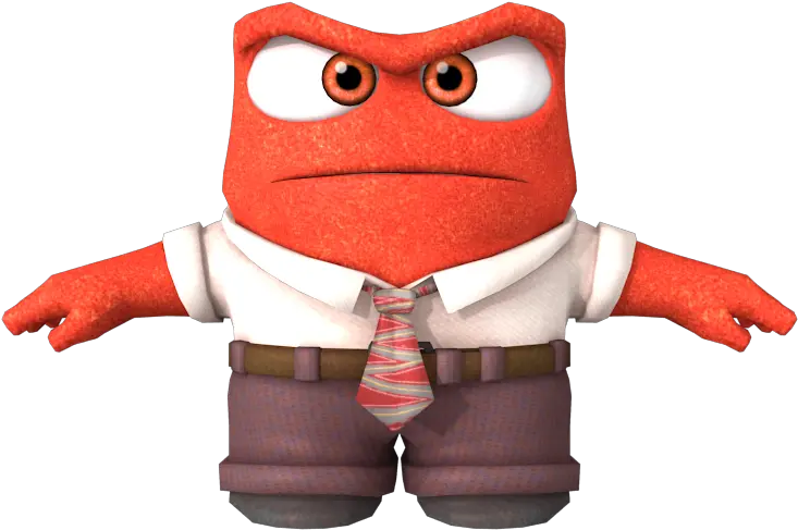 Transparent Inside Out Anger Anger Inside Out Characters Png Anger Png
