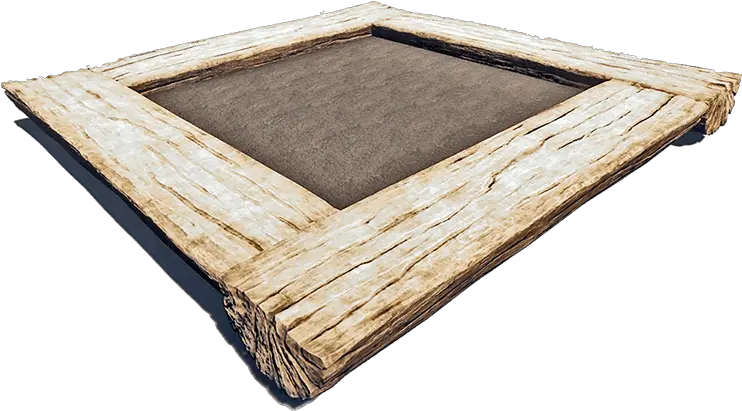 Garden Plywood Png Flower Bed Png