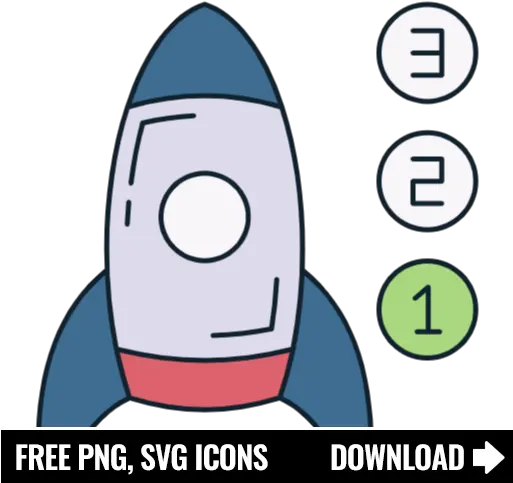 Free Rocket Countdown Icon Symbol Png Svg Download Count Down