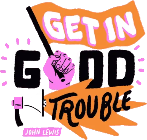 John Lewis Good Trouble Gif Good Trouble John Lewis Png John Lewis Icon