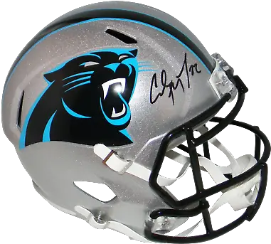 Christian Mccaffrey Signed Carolina Panthers Carolina Panthers Png Carolina Panthers Icon