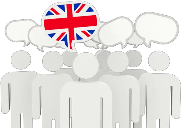 Speech Bubble Illustration Of Flag United Kingdom Png Speach Icon