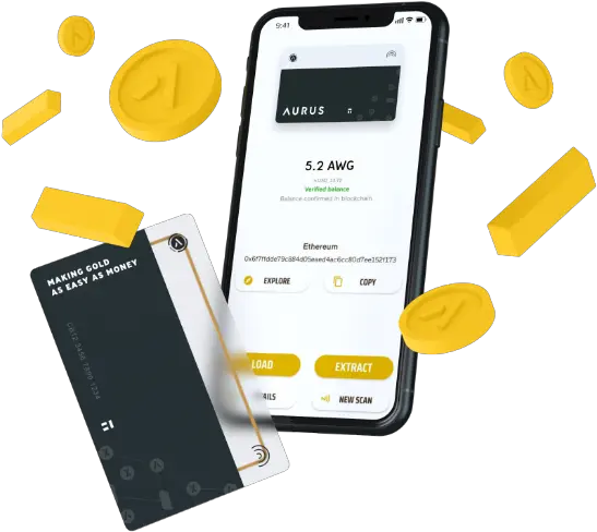 Aurus U2013 Making Gold As Easy Money Portable Png Wallet App Icon