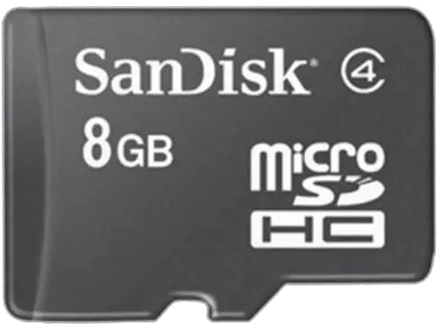 Sandisk 8 Gb Memory Card Sandisk Micro Sd 16 Png Sd Card Png