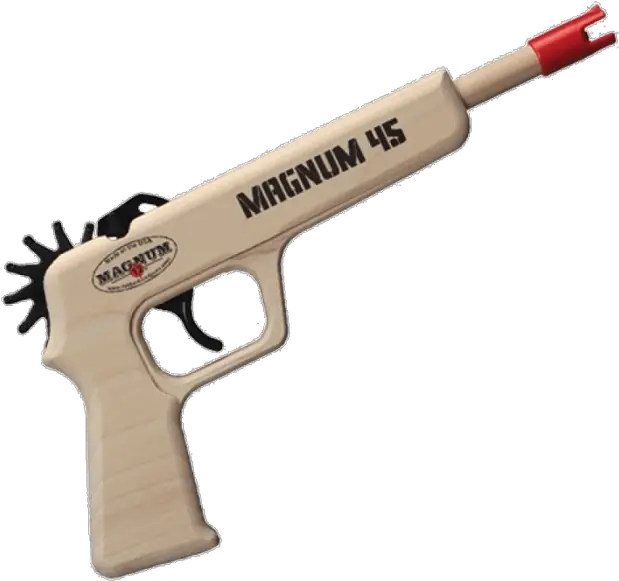 Magnum Rubber Band Guns 45 Pistol Png