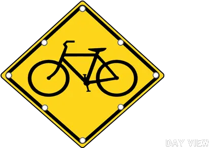 Flashing Bicycle Warning Sign Does The Bicycle Sign Mean Png Warning Sign Transparent