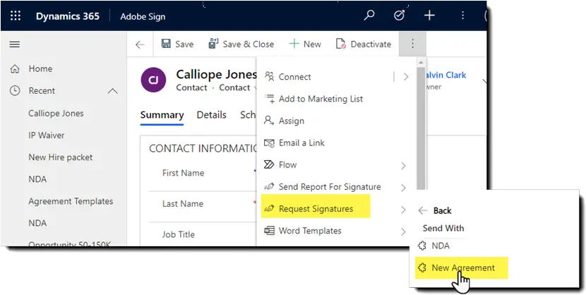 Adobe Sign For Microsoft Dynamics Crm Online User Guide Vertical Png What Is The Small Number On The Corner Of One Drive Icon