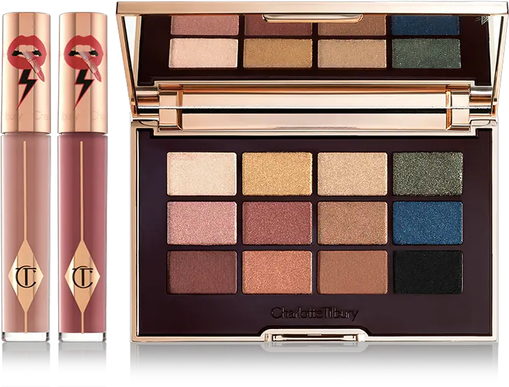 The Icon Eye U0026 Lip Duo New Addition Exclusive 40 Off Kit Charlotte Tilbury Eyeshadow Png Trio Icon