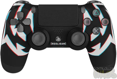 Hooligan Death Spray Ps4 Controller Blue Chrome Png Icon Hooligan