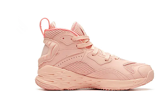 Anta Klay Thompson Kt Girl Pink Basketball Shoes Anta Shoes Klay Thompson For Girl Png Klay Thompson Png