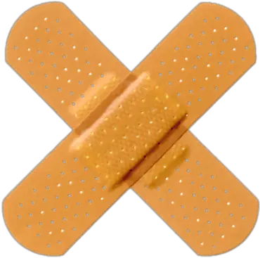 Band Band Aid X Transparent Png Bandaid Png