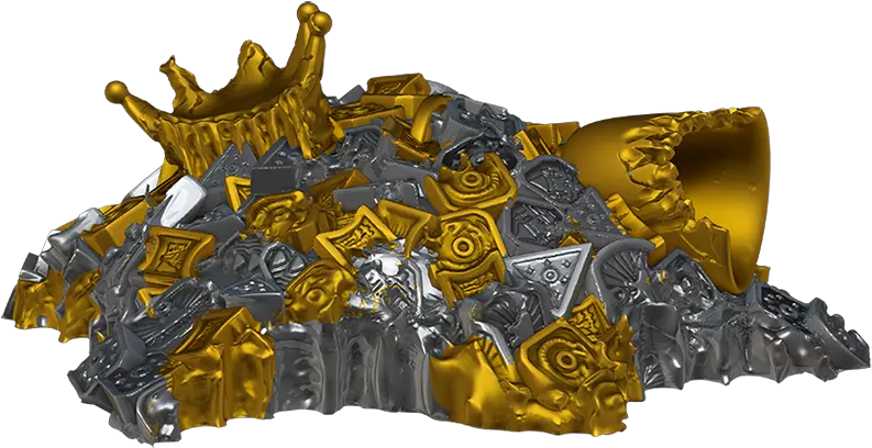 Dd5 Nolzur Gold Dragon Wyrmling U0026 Small Reasure Pile Marvelous Miniatures Gold Dragon Png Pile Of Gold Png