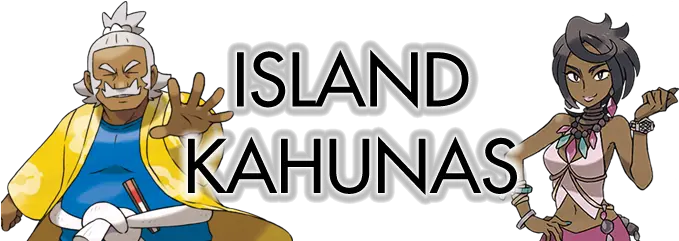 Pokemon Ultra Sun And Moon Island Kahunas Ultra Sun Kahuna Pokemon Png Pokemon Ultra Sun And Moon Logo