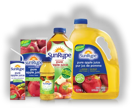 Sunrype Pure Apple Juice Juicebox Png Juice Box Png