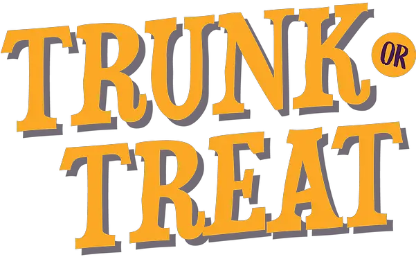 Trunk Or Treat Poster Png Trunk Or Treat Png